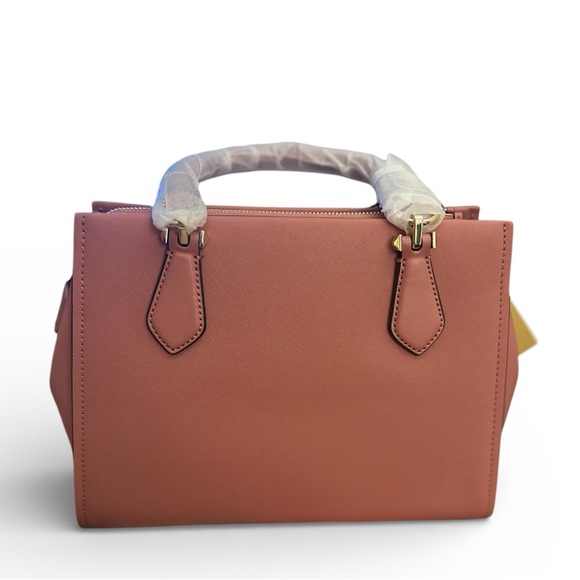 Michael Kors Marilyn Saffiano Leather Satchel Bag - Picture 5 of 11